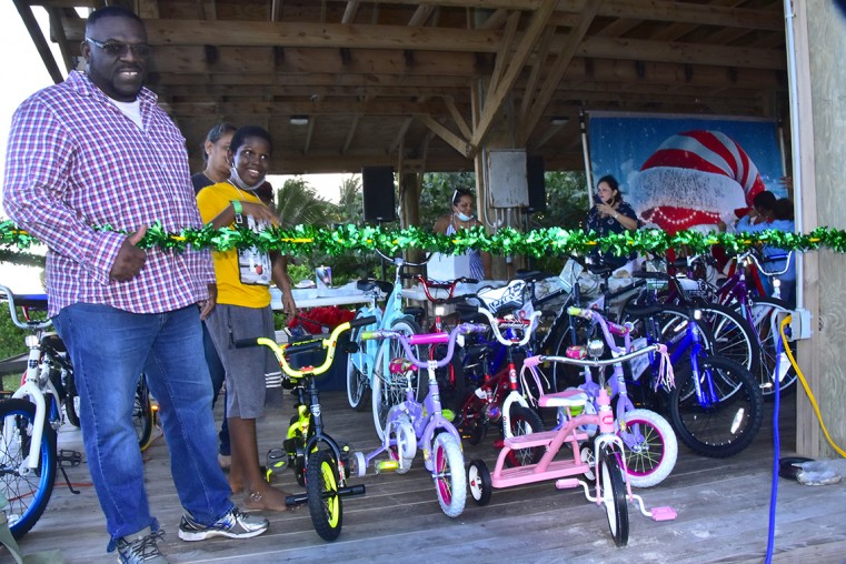 Mr Dwayne Seymour and all the beautiful bicycles