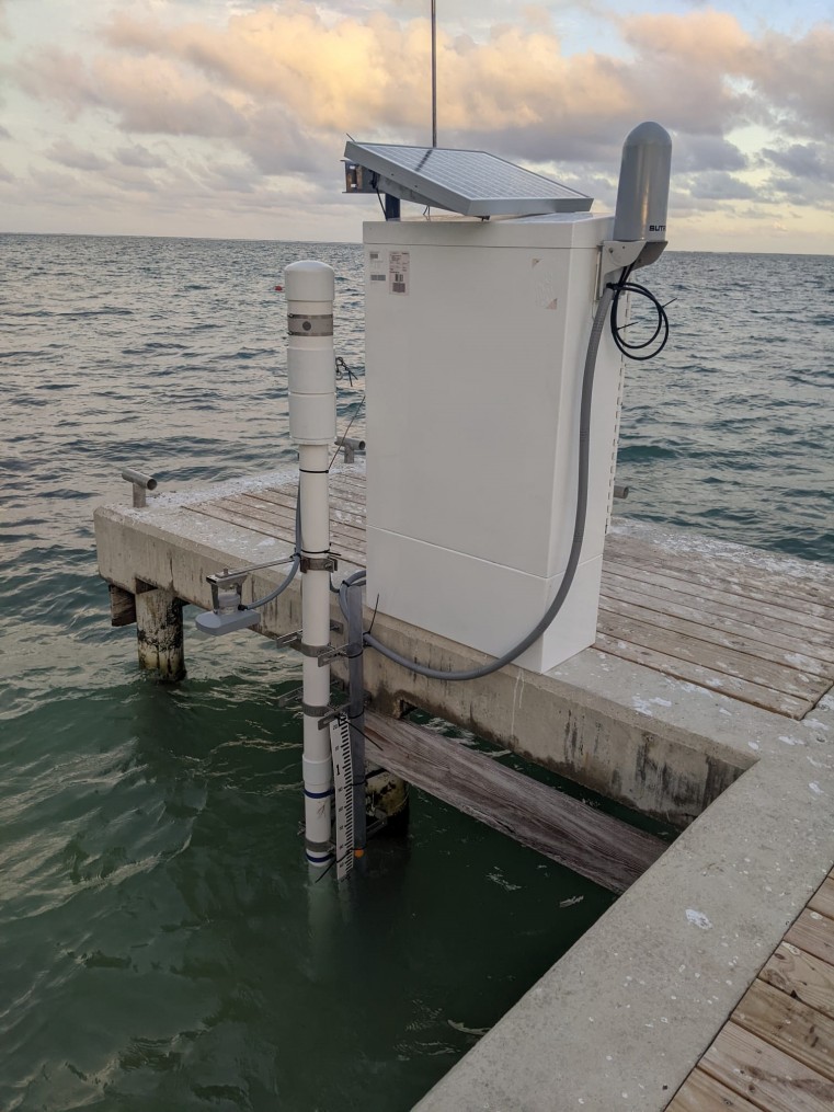 Tide Gauge Stations installed to measure tide levels