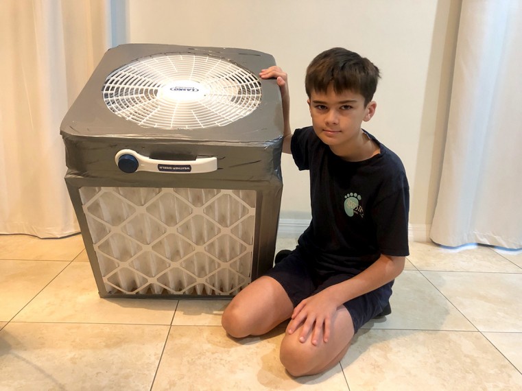 PRIMARY SCHOOL PIONEERS DIY AIR CLEANERS