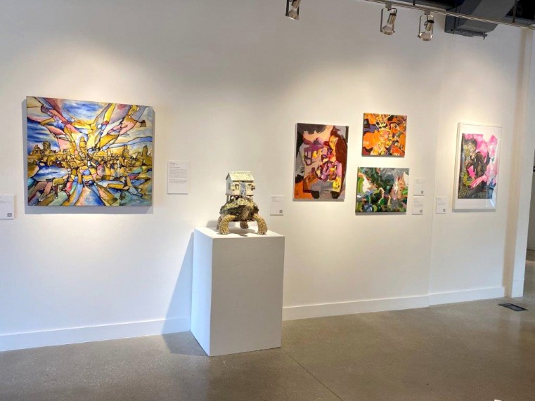 The Gallery hopes to soon own Yonier Powery’s ceramic piece