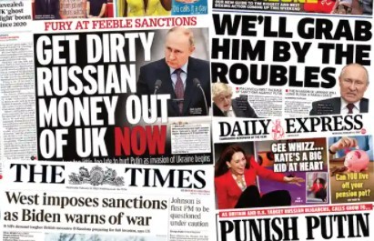 CAYMAN IMPOSES SANCTIONS ON RUSSIAN INTERESTS