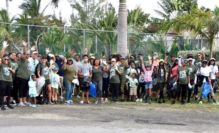 “Hooray for Earth-Day!” The huge team from Butterfield and their families did everyone proud
