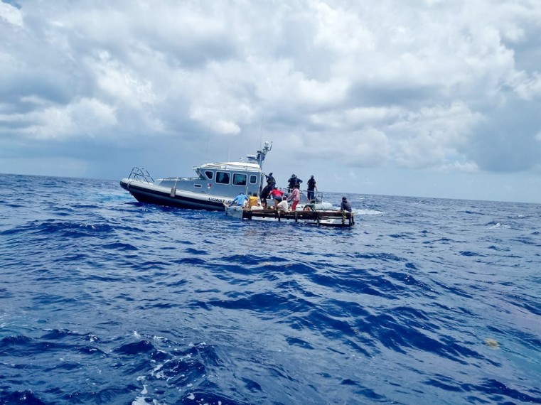 CICG rescues migrant vessel