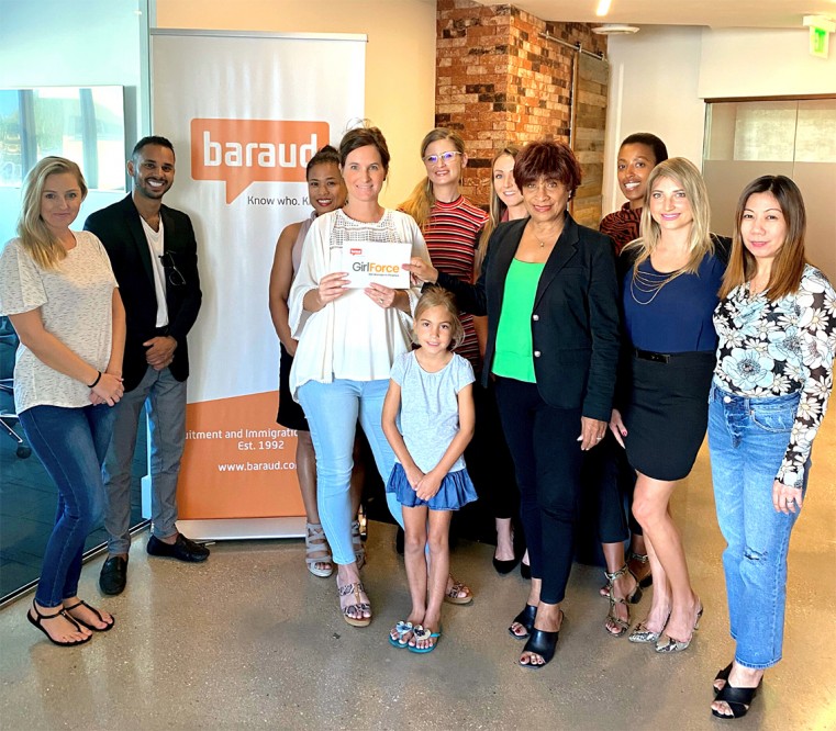 Baraud supporting the Next Generation