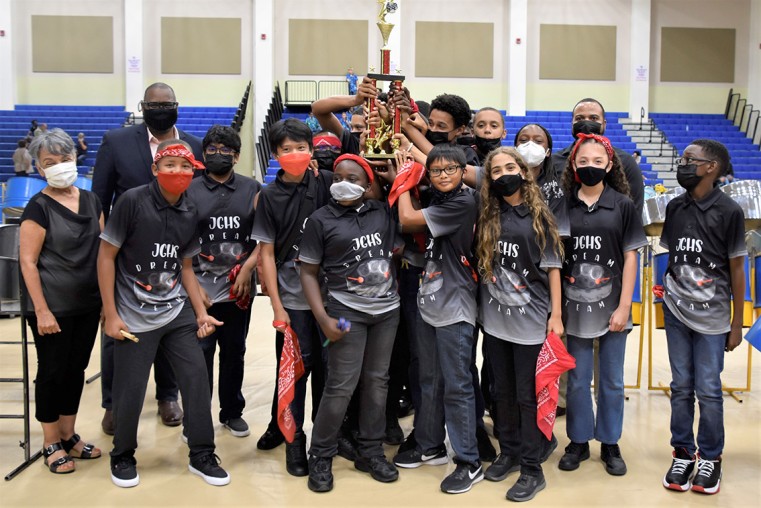 John Gray High School won first place in the Juniors section