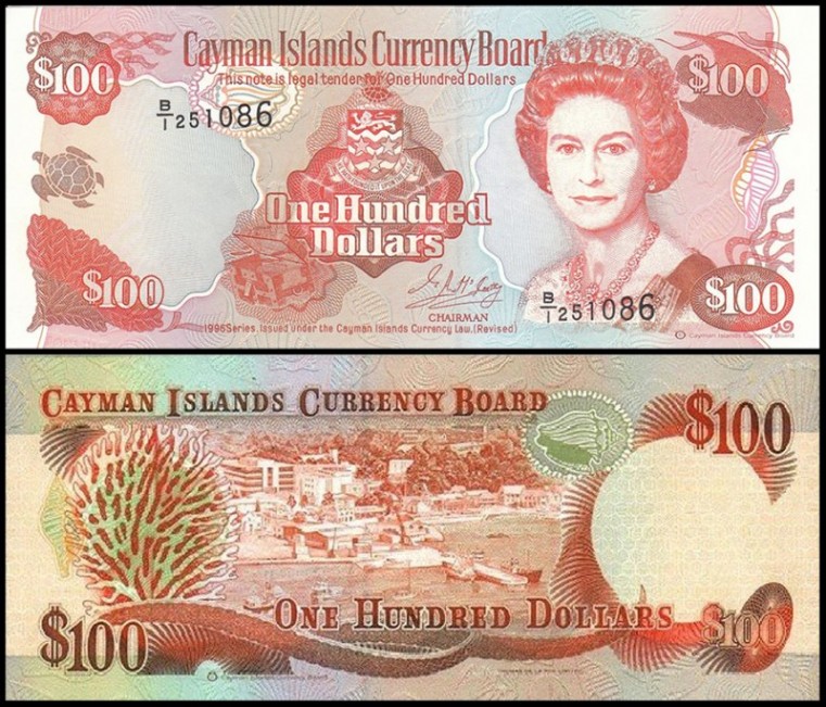 Forged Bank Notes in Circulation on Grand Cayman