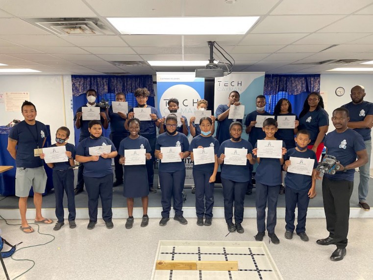 TechCayman Robotics Returns to Layman Scott High School in Cayman Brac