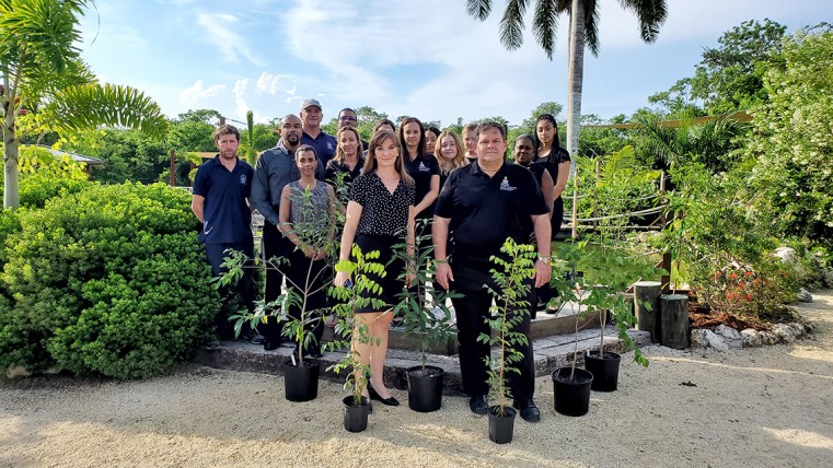 Trees planted at Queen Elizabeth II Botanic Park Children’s Garden in Memory of Her Late Majesty