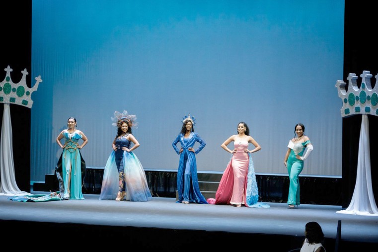 MWCI PAGEANT CONTESTANTS IN ISLAND COUTURE SEGMENT