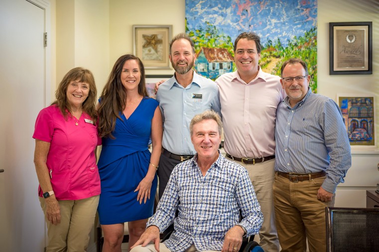 Janette Fitzgerald (BCF), Jennifer Williams (DH), Andrew Vincent (DH), Kim Lund (BCF), James Bovell (BCF), Dr. Yaron Rado (DH).