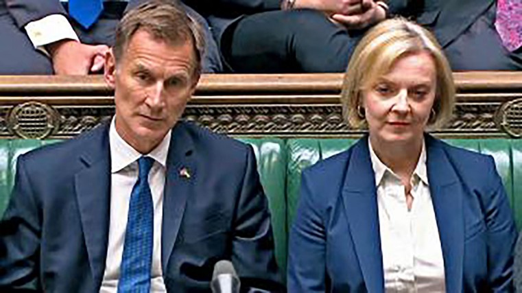 Jeremy Hunt and Liz Truss