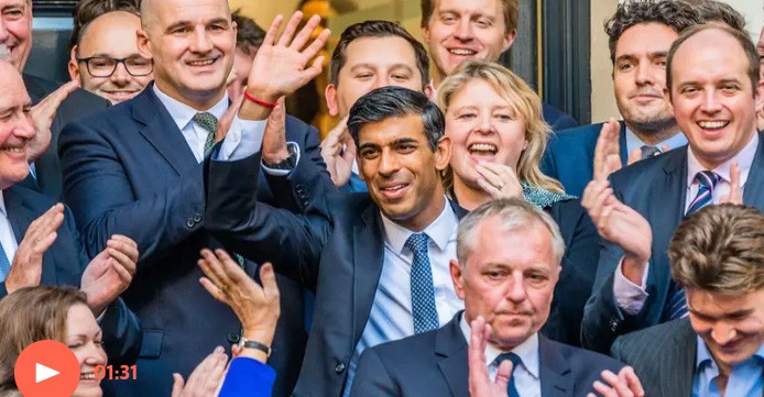 RISHI MAKES BRITISH POLITICAL HISTORY