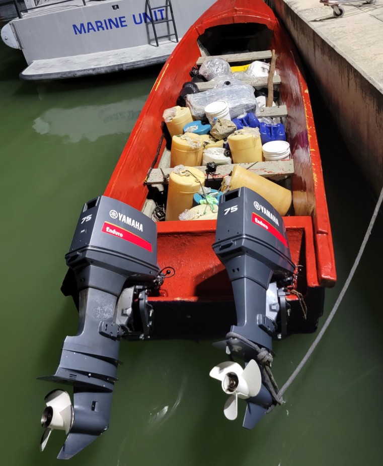 Ganja vessel intercepted