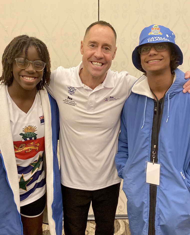 Cayman’s artistic swimmers selected for USA Swimming and Panam Aquatics Artistic Swimming Camp