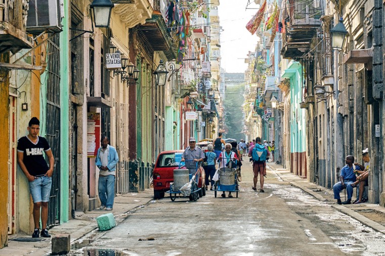 Virtually all Cubans live in harsh conditions