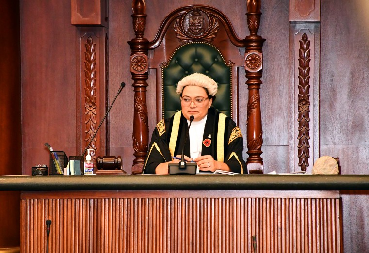 New Speaker Selected