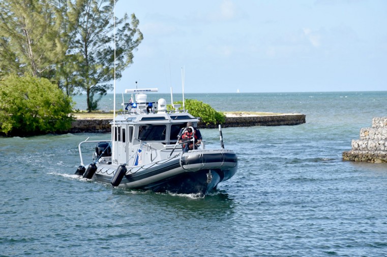 Cayman Coast Guards are extremely busy