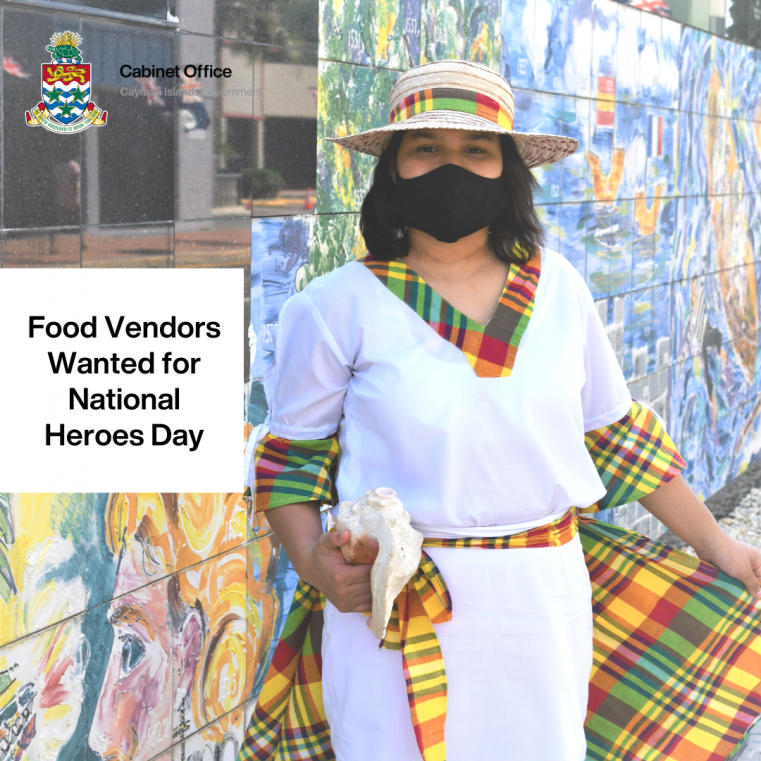 Food vendors wanted for National Heroes Day