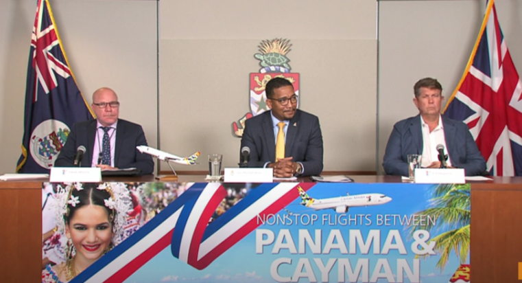 CAYMAN AIRWAYS REOPENS PANAMA ROUTE