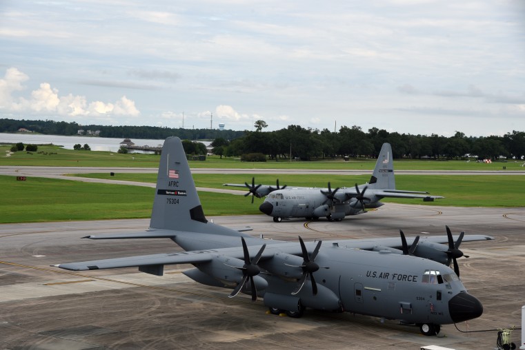 Hurricane Hunter visits Grand Cayman