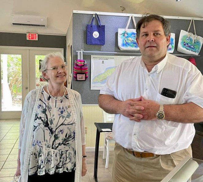 Governor Owen and Premier Panton