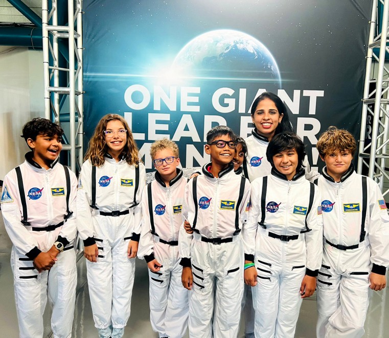 Grace Christian Academy Students visit Kennedy Space Centre