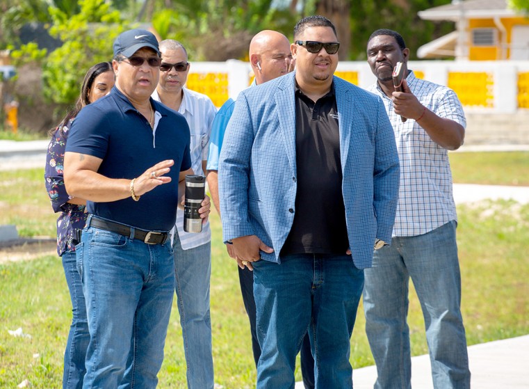 PAHI Minister Visits Red/George Town North with MPs