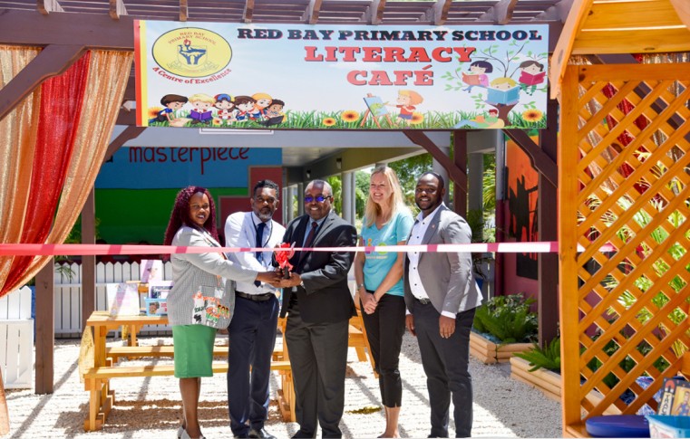 Red Bay Primary Opens New Literacy Café and Reception Area