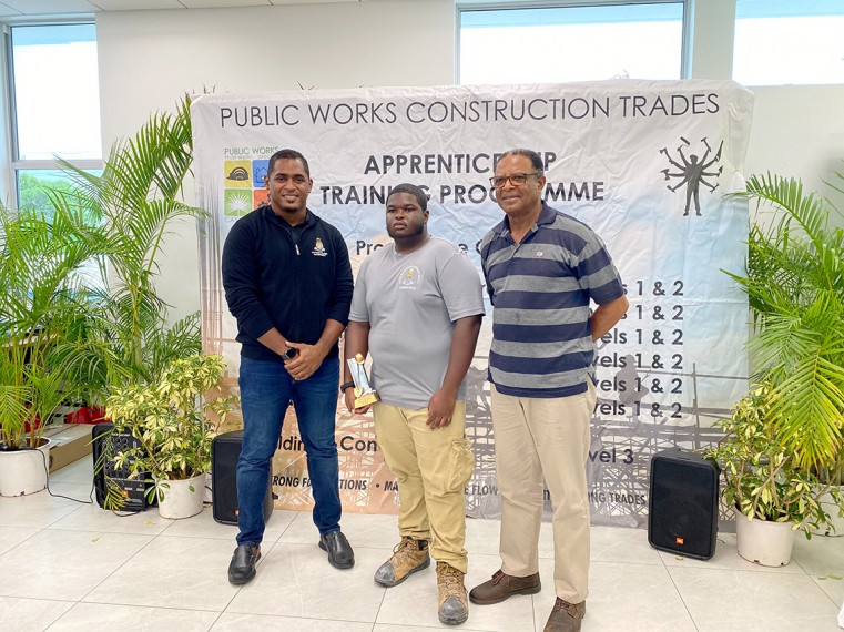 Hon. Minister Jay Ebanks honors young Caymanians at National Skills Competition Awards