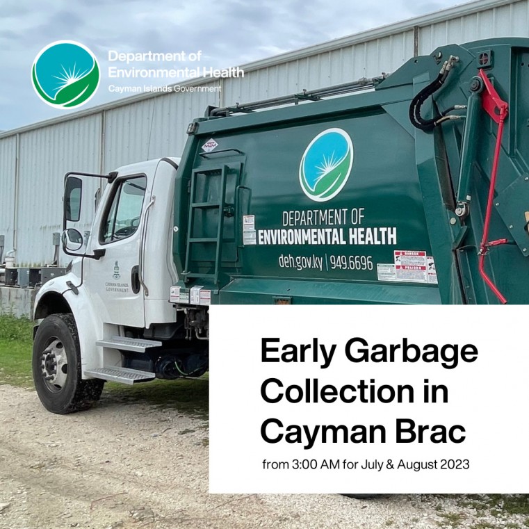 Earlier Garbage Collection for Cayman Brac