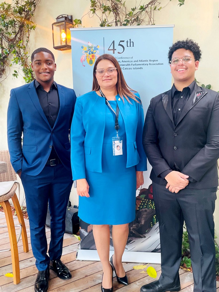 CAYMAN ISLANDS YOUTH PARLIAMENTARIANS TAKE TOP SPOTS IN DEBATE AT TURKS & CAICOS CONFERENCE