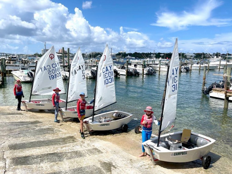 All Cayman’s sailors were outstanding in the Bahamas