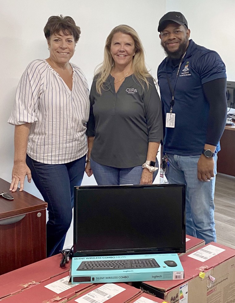 CIIPA donates IT equipment to Caribbean Haven