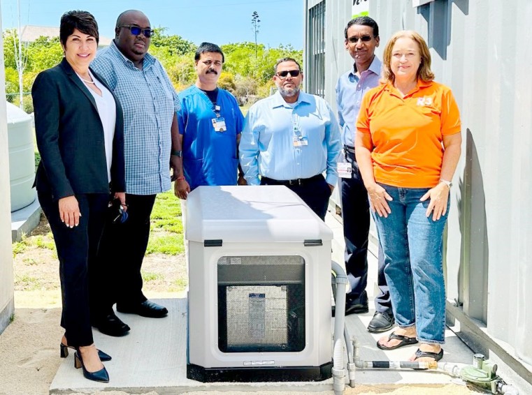 R3 ‘powers’ HSA’s Little Cayman Health Center with generator donation
