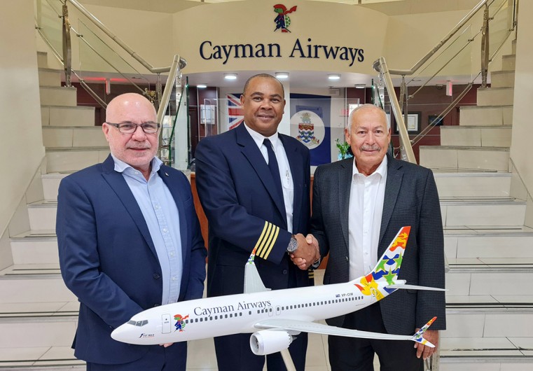 Captain Sean Bent promoted to Chief Pilot of Cayman Airways