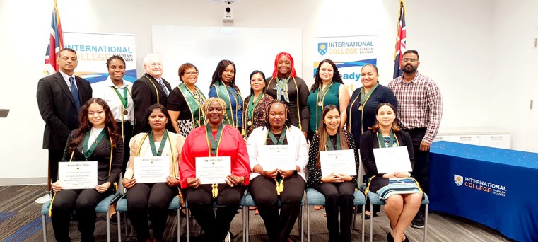 ICCI Honors Students with Sigma Beta Delta Induction Ceremony