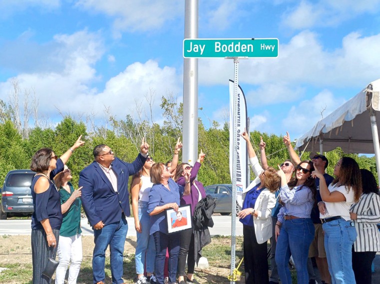 GRAND OPENING OF AIRPORT CONNECTOR ROAD: JAY BODDEN HIGHWAY