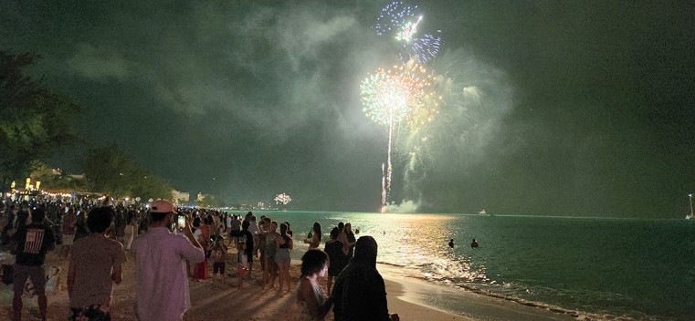 2024 Welcomed in Grand Style in Grand Cayman