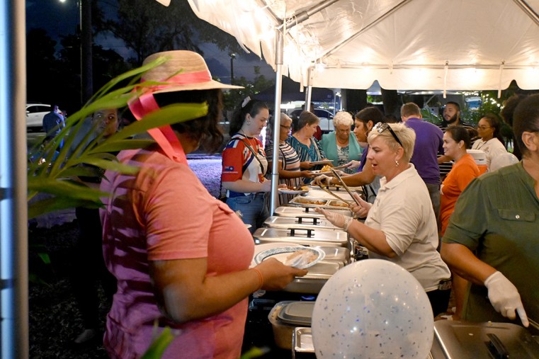 Much Food Was Served at the Event