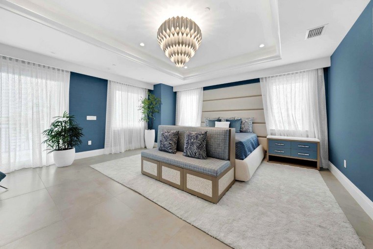 The main bedroom