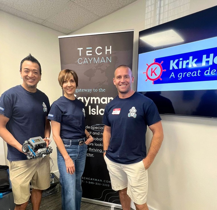 Kirk Home Centre Sponsors TechCayman’s Machine Learning Robotics Camp, Empowering Youth in STEM Education