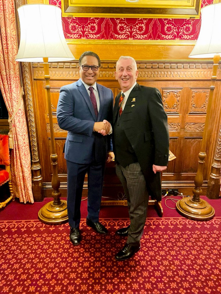 WESTMINSTER WELCOMES SPEAKER’S VISIT TO COMMEMORATE 75TH ANNIVERSARY OF THE COMMONWEALTH
