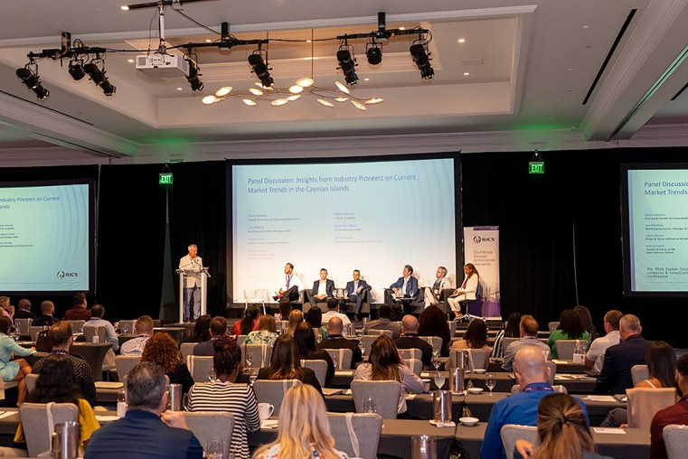 Panel Discussion on Insights from Industry Pioneers on Current Market Trends in the Cayman Islands. Simon Watson, Principal & Founder at Charterland (Moderator). James Bovell, Broker & Owner at Bovell