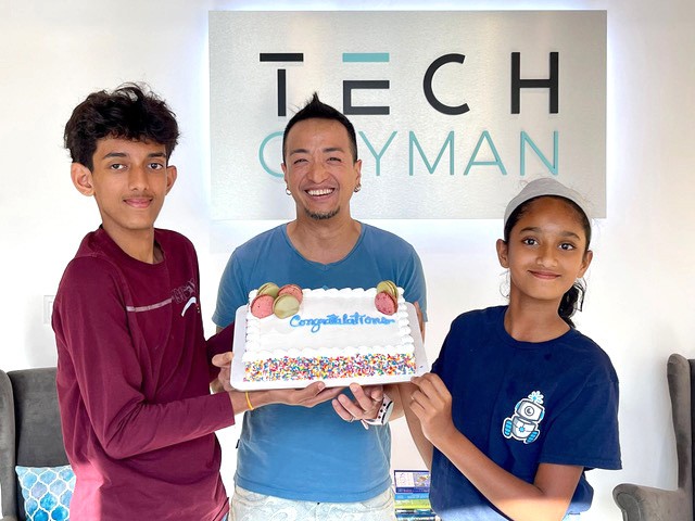 TechCayman’s Hackerspace Students Shine at Rotary Science Fair