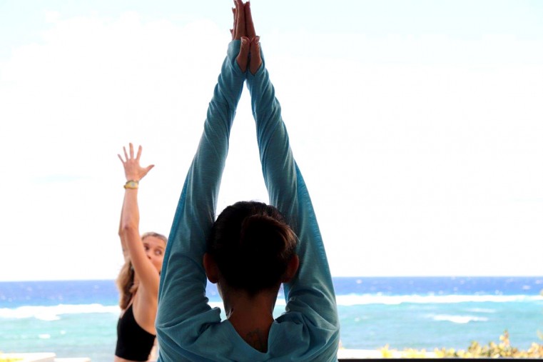 Al fresco yoga