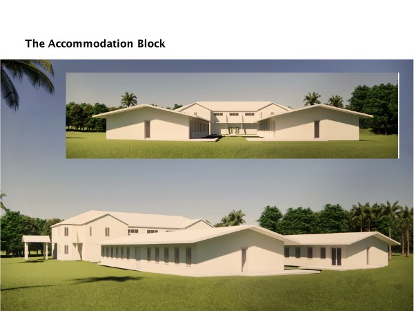 Architectural renderings of the CYB Accommodation block