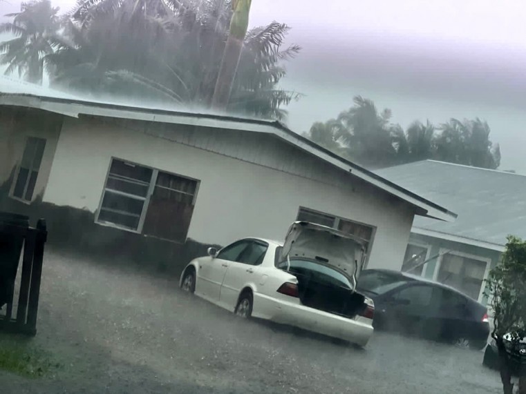 Widespread flooding in Grand Cayman was caused after rains over the weekend and during the morning hours of 10th June.