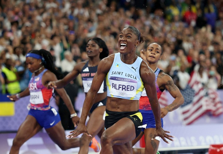 Alfred won her gold by a clear margin