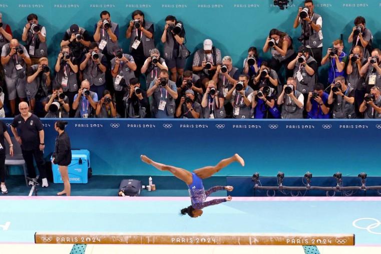 Simone Biles was fantastic again in Paris