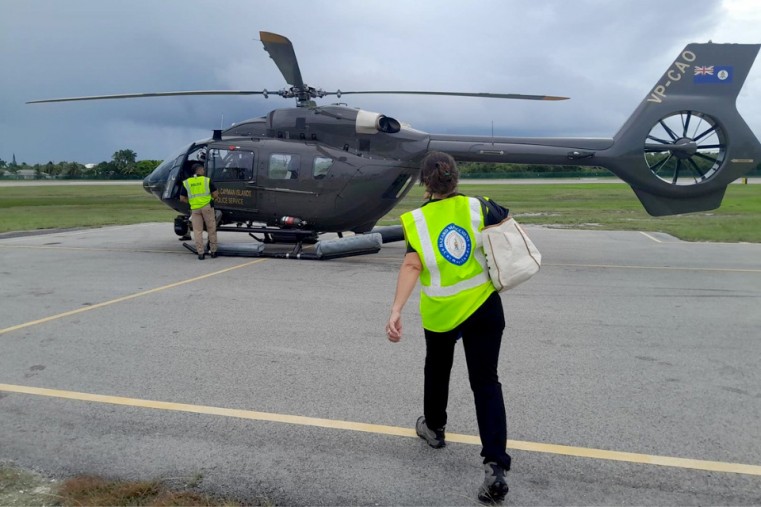 : HMCI Director boards RCIPS Air Ops